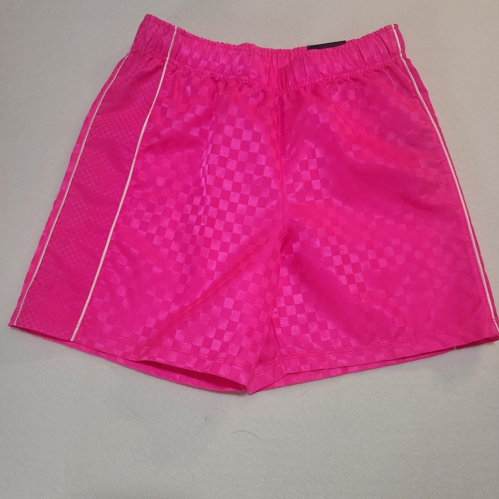 NWT Youth sz L DSG Woven Soccer Shorts Neon Pink